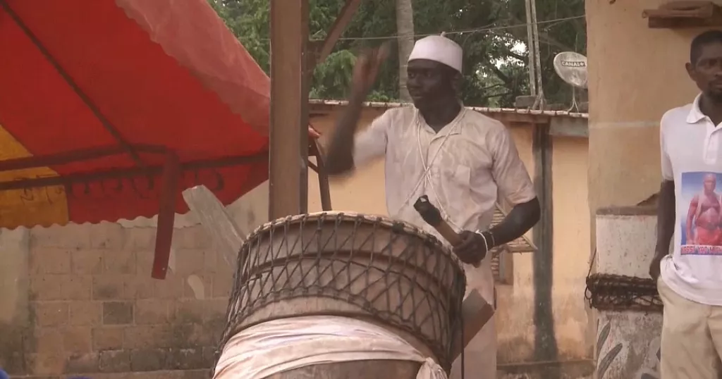 Abidji People Celebrate the Dipri Festival, Which Commemorates their Founding in Southern Ivory Coast.