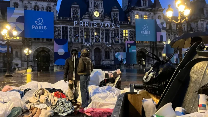 One Hundred Days Before the Olympics, African Refugees were Taken off the Streets of Paris.