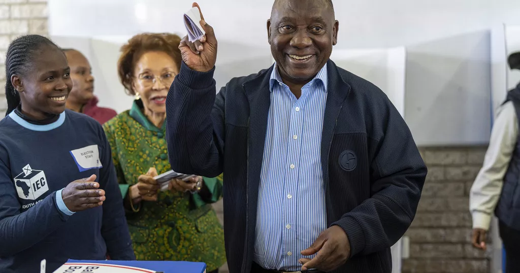 Several Leaders Cast Ballots In The Highly Contested Election In South Africa