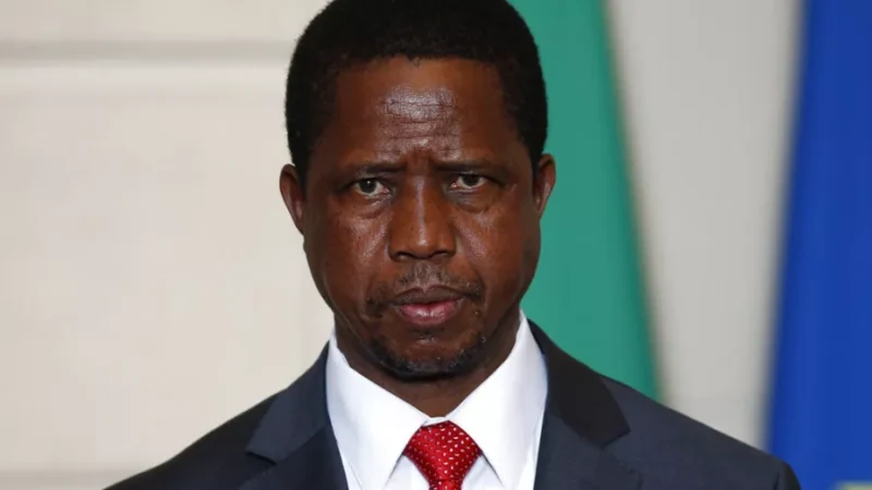 Former President Lungu Accuses President Hakainde Hichilema Of Plotting His Arrest.