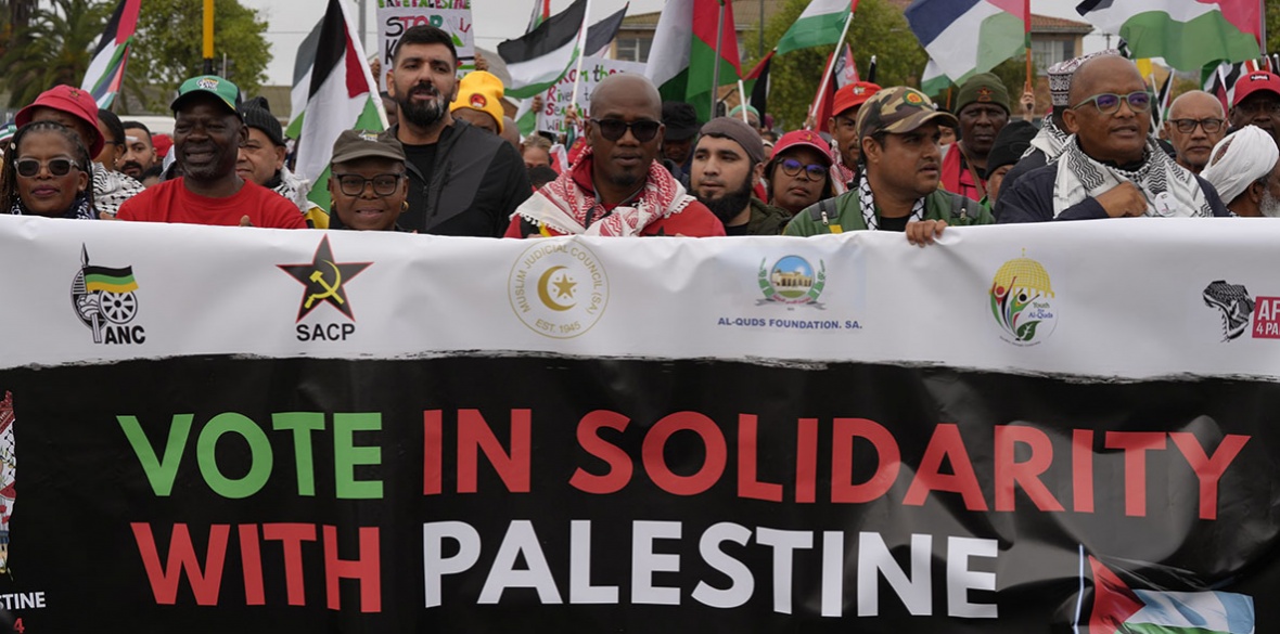 Workers In South Africa March In Favor Of Palestinians On May Day