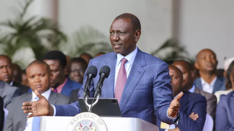 Kenya’s President Ruto Suggests Budget Cuts in Response to Violent Protests