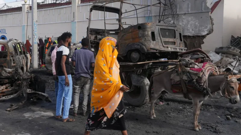 Somalis Watching the Euro Football Final are Killed by a Car Bomb