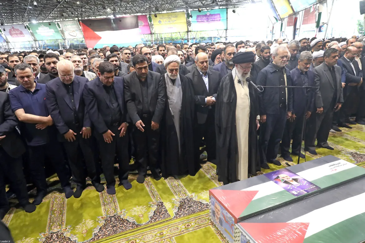 Iran Holds A Funeral For Ismail Haniyeh, The Leader Of Hamas, Who Aas Killed