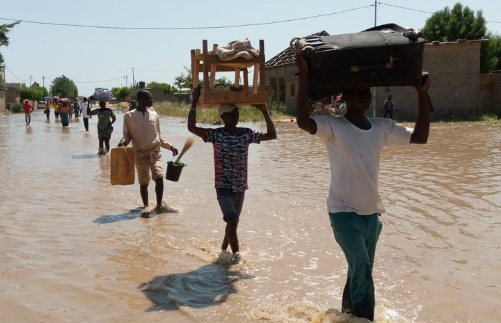 West Africa has Devastating floods Caused by Torrential Rains.