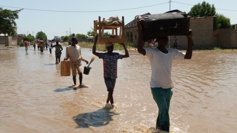 West Africa has Devastating floods Caused by Torrential Rains.