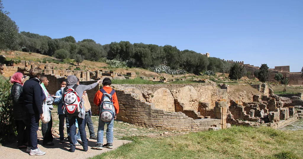 Treasures from the Historic Harbour City of Chellah are on Display in Morocco