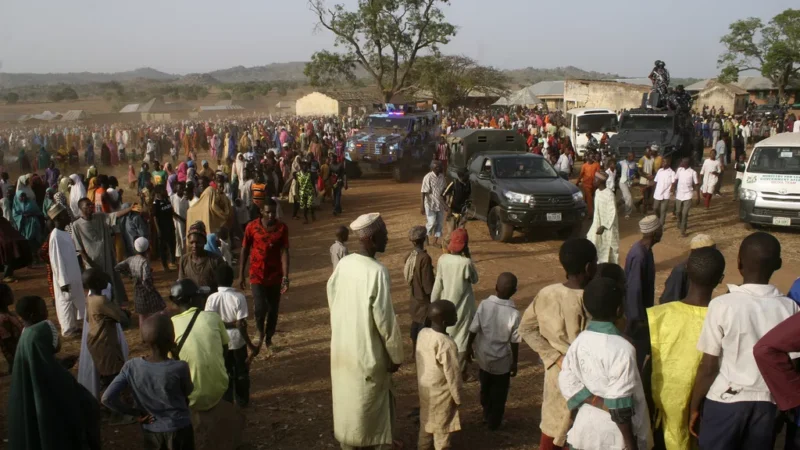 In Northwest Nigeria, Women and Children are Abducted by Armed Men