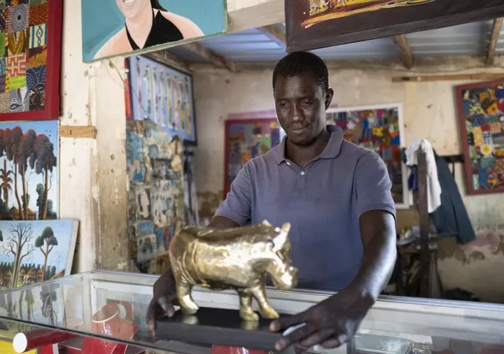 Arrival of the Hippopotamus Motif at the Dakar Biennale