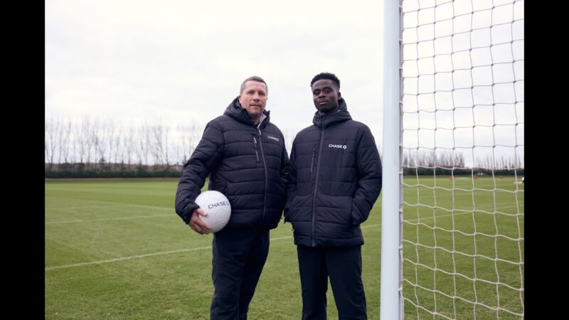 England Player Bukayo Saka Gets back together with Colin Nixon, His first Football Coach