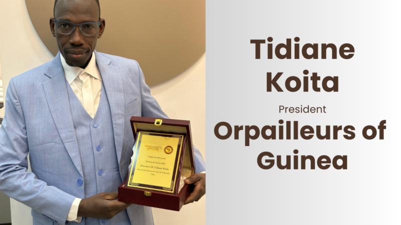 Elevating The Lives Of Gold Miners Of Guinea: Tidiane Koita