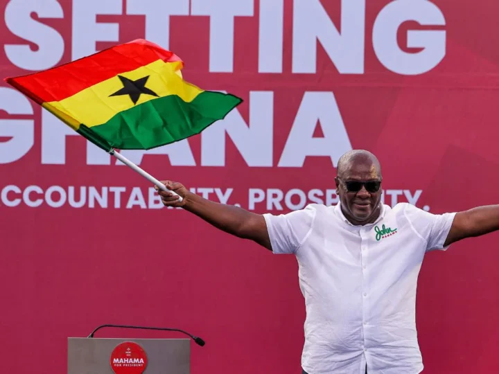 John Mahama of Ghana is back in Office as President