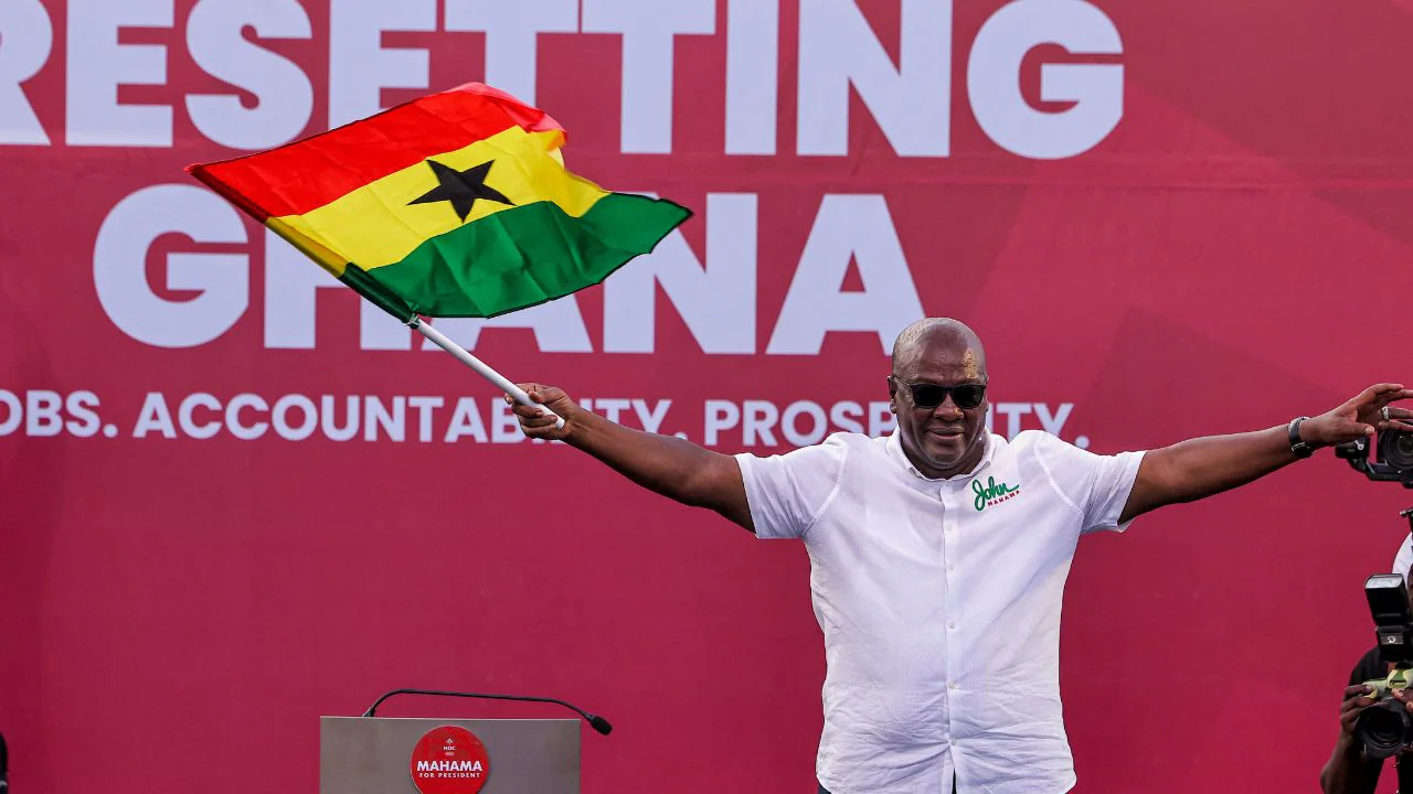 John Mahama of Ghana is back in Office as President