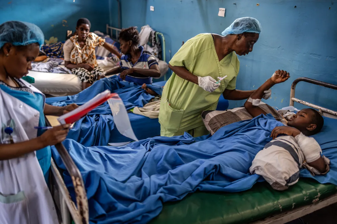 Eastern DRC: as M23 Rebels Advance, Medical facilities are Strained by Combat Injuries