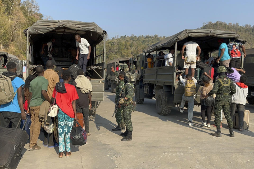 Thailand Rescues 260 People Who were Trafficked from Scam Facilities in Myanmar