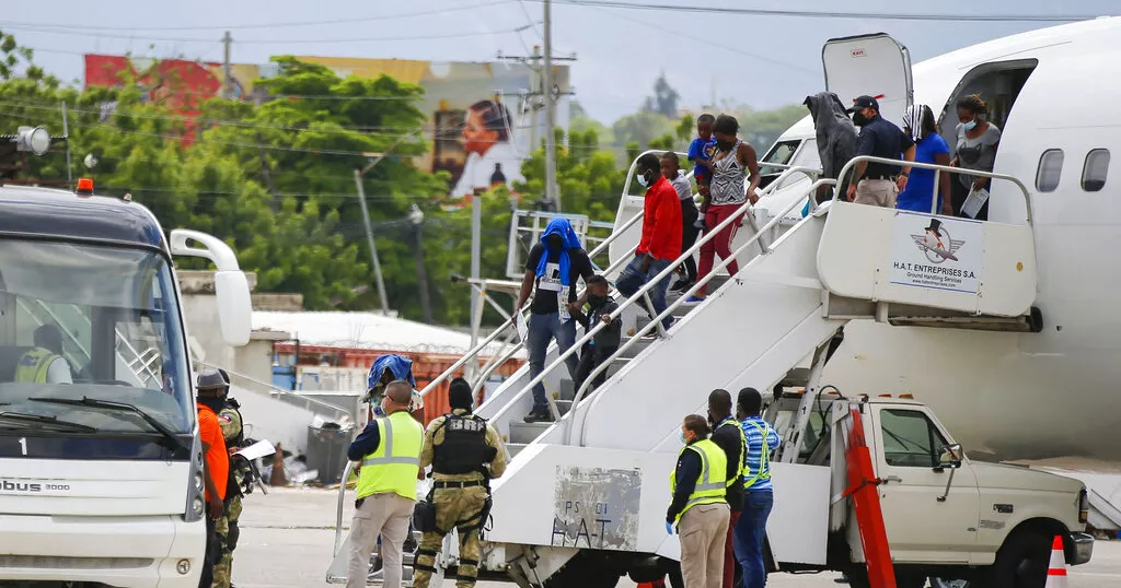 A Deportation Plane Carrying 46 People Lands in Haiti From the United States