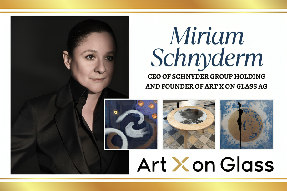 Blending Entrepreneurship With Passion For Glass Painting and Beyond At Art X on Glass AG: Miriam Schnyder