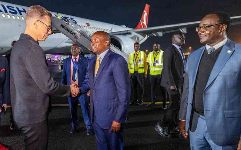 Finnish President Stubb is in Kenya on a State Visit