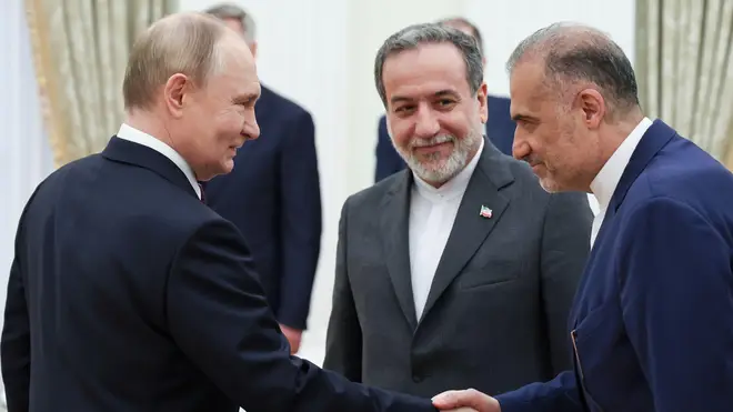 Iranian Foreign Minister Abbas Araghchi asks Vladimir Putin for Russian Assistance