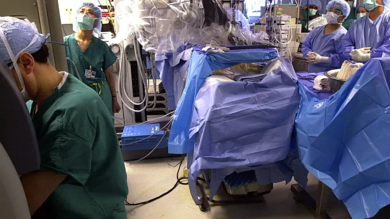 Remote Robotic Surgery on a Patient in Africa from the United States