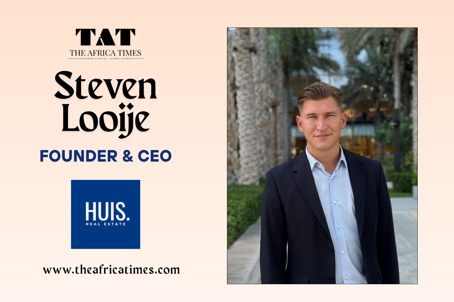Steven Looije: Offering Real Estate Expertise for Smart Investments With HUIS Real Estate
