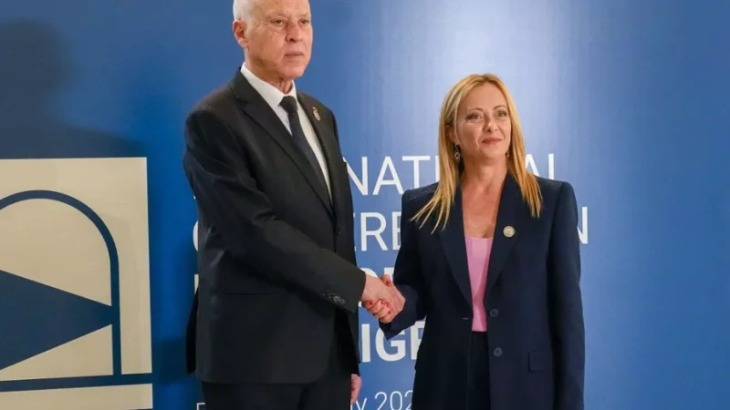 At Their Meeting in Tunis, Meloni and Saied Spoke About Migration and Development