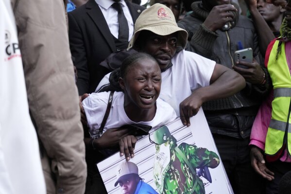 Kenyan Mask Salesman Boniface Kariuki, Who was Shot at Close Range, was Buried