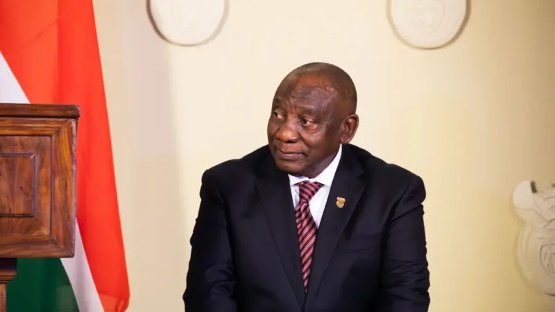 President Ramaphosa of South Africa is Optimistic for a Trade Agreement with the United States