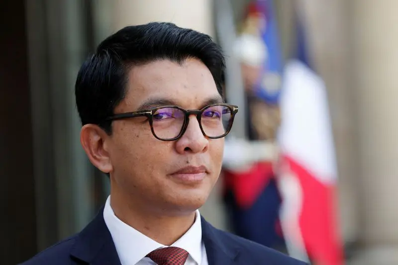 Andry Rajoelina, the President of Madagascar, is said to Have Left the Nation as a Military Unit Joins Demonstrators
