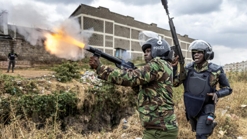 At Least two People are Killed When Police Shoot at Gatherings Honoring Raila Odinga