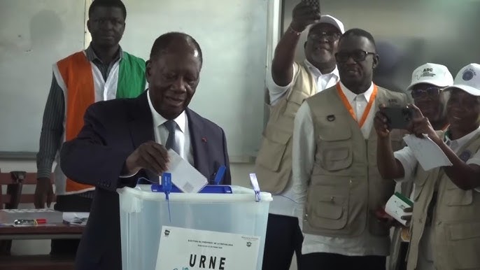 Alassane Ouattara of Ivory Coast Receives 89.77% of The Vote to Gain Reelection