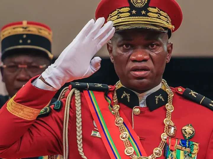 The Military Chief of Gabon Declares His Intention to Run for President