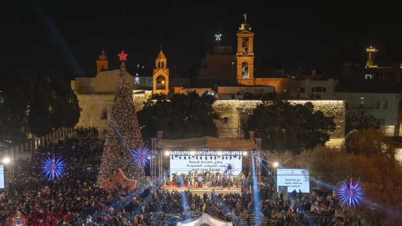 After a Brief Period of Reprieve Due to the Ceasefire, Christmas Hymns Return to Bethlehem