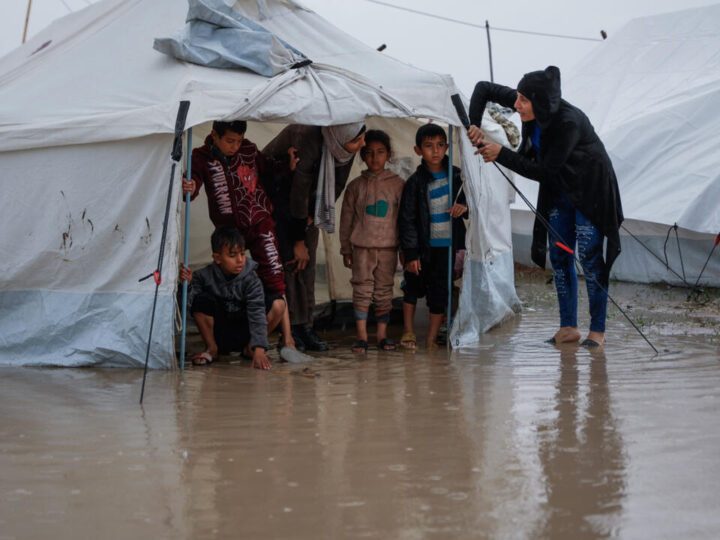 According to the UN, a Strong Winter Storm Puts 800,000 Displaced Palestinians at Danger