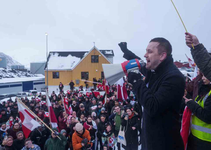 Denmark’s Hands off Greenland Anti-Trump Demonstrations Draw Thousands of Participants
