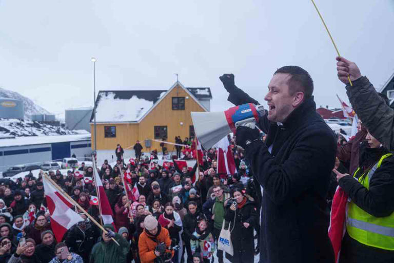 Denmark’s Hands off Greenland Anti-Trump Demonstrations Draw Thousands of Participants
