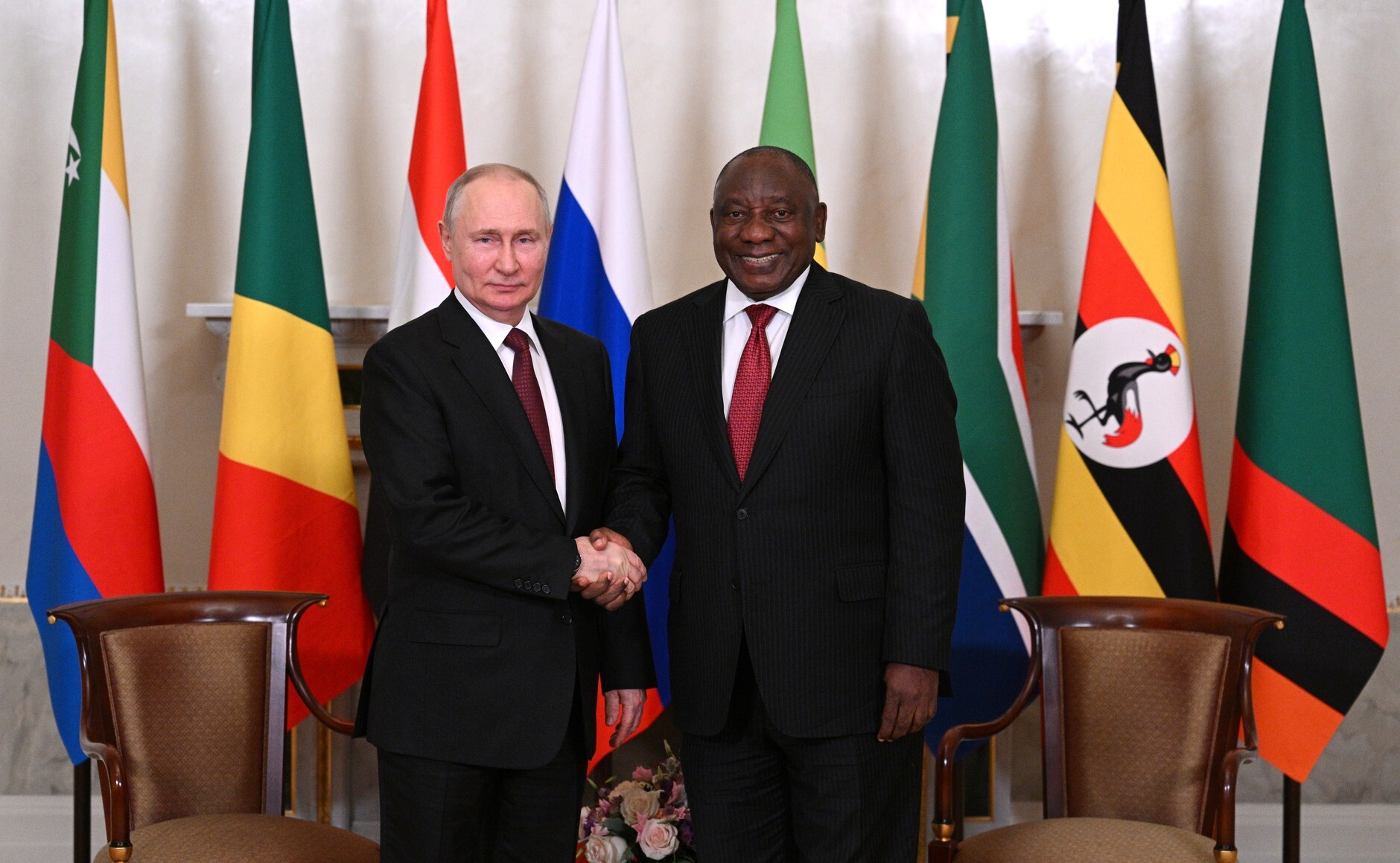 Ramaphosa Thanked Putin for the Liberation of South Africans Fighting for Russia