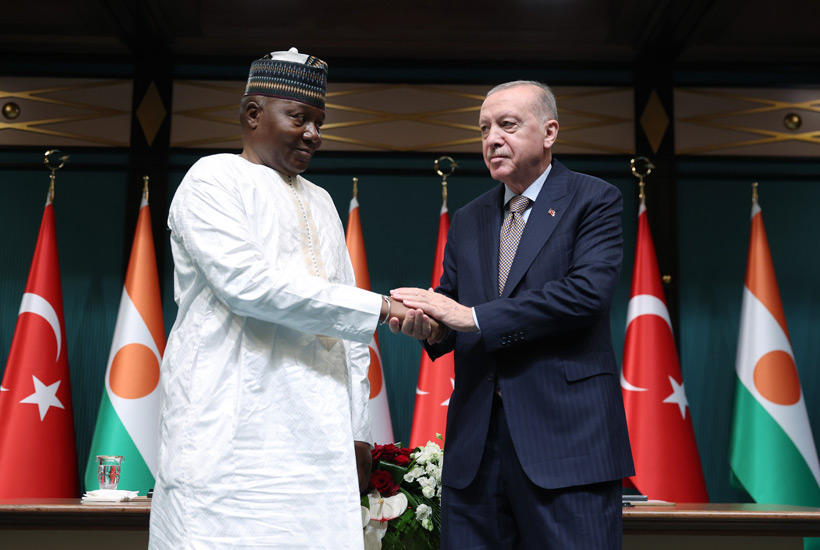 President Erdogan Welcomed General Tchiani of Niger During his Official Visit to Turkey