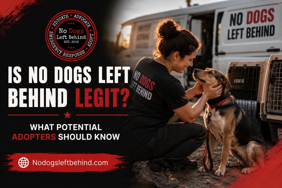 Is No Dogs Left Behind Legit? What Potential Adopters Should Know