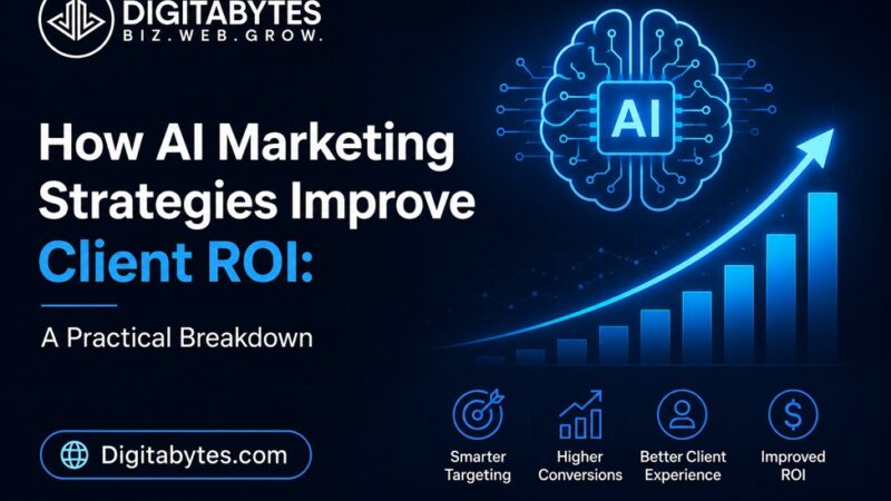 How AI Marketing Strategies Improve Client ROI: A Practical Breakdown