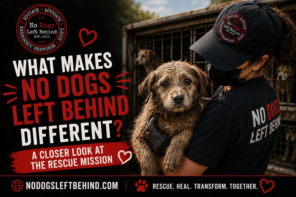 What Makes No Dogs Left Behind Different? A Closer Look at the Rescue Mission