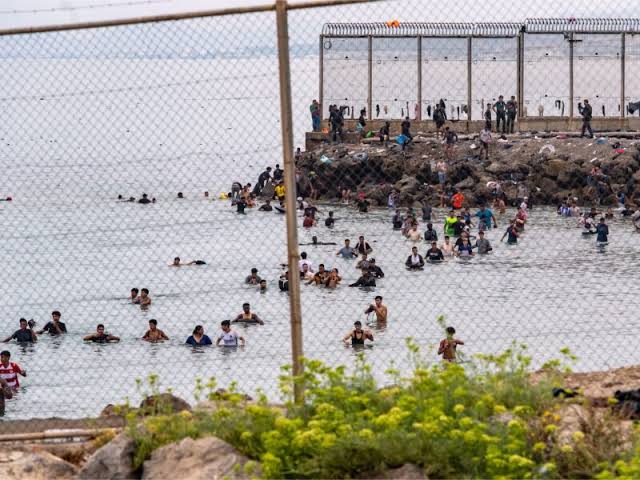 The Leader Demands a Jail Facility as the Ceuta Immigration Situation Worsens