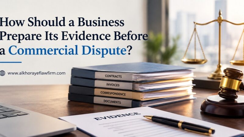 How Should a Business Prepare Its Evidence Before a Commercial Dispute?