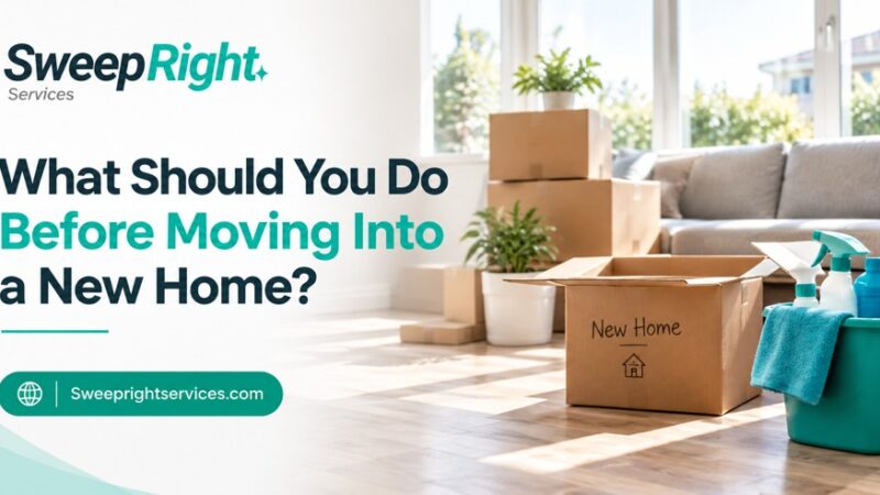 What Should You Do Before Moving Into a New Home?